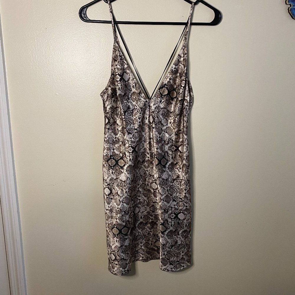 NWOT Victoria's Secret Snakeskin Slip